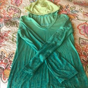 Athleta lightweight hoodie.